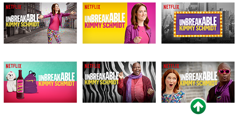 Image from the Netflix blog. The last marked images significantly outperformed all others.